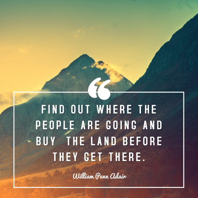 Positive Real Estate Inspirational Quotes Real Estate Quotes Template | Postermywall