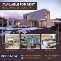 House For Rent Ad Template | PosterMyWall