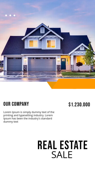 Copy of Real Estate Sale Instagram Story | PosterMyWall