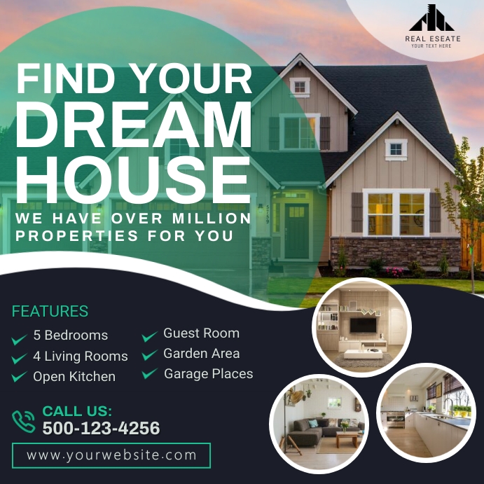 Copy of Real Estate Social Media Post Template PosterMyWall Copy of Real Estate Social Media Post Template PosterMyWall