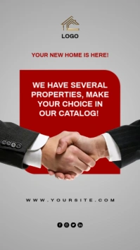 real estate story template