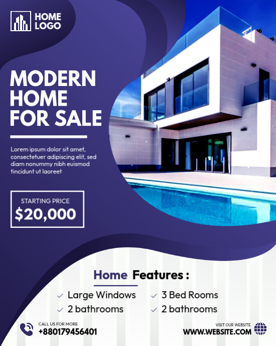 Real Estate Template Instagram Portrait