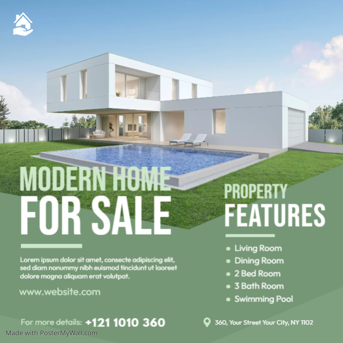 Copy of Real Estate Template | PosterMyWall