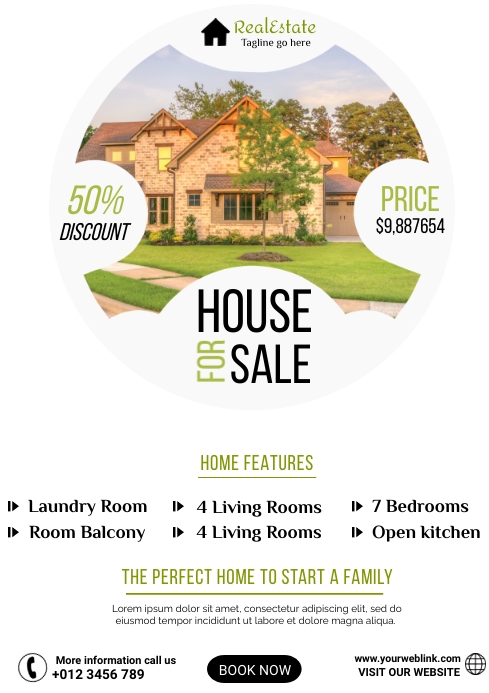 Copy of REAL ESTATE TEMPLATE | PosterMyWall