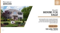 Real Estate Video Ad Template Display digitale (16:9)