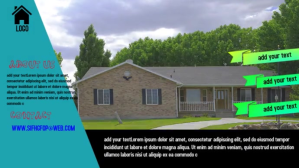 Real Estate Promotion Digital Display Template