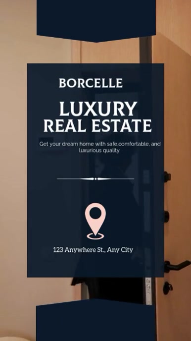 real estate video  real estate ad  property marketing Instagram Story template