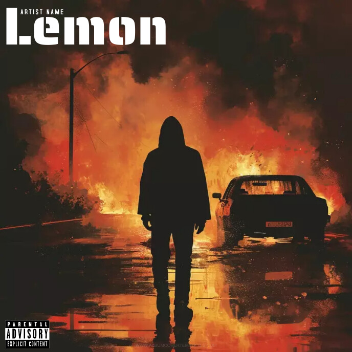 Real Gangsta trap rap music Album Cover desig Template | PosterMyWall