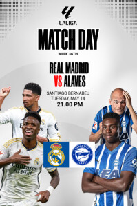 REAL MADRID POSTER Template PosterMyWall real-madrid-poster-template-postermywall