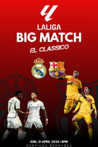 Poster Real Madrid Vs Barcelona Template PosterMyWall Poster Real Madrid Vs Barcelona Template PosterMyWall