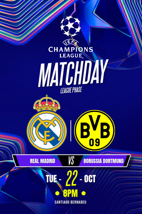 Copy of Real Madrid vs Borussia Dortmund UEFA Champions League ...