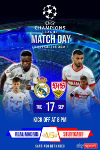 REAL MADRID POSTER Template PosterMyWall REAL MADRID POSTER Template PosterMyWall