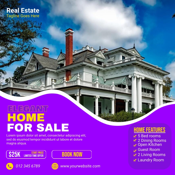 Aideth Real State Real State Ads Template | PosterMyWall