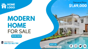 Blanco Real Estate Sale Digital Display Template