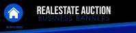 realestate auction Business BANNER template