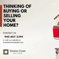 Realtor Advertisement Video Ad Square (1:1) template