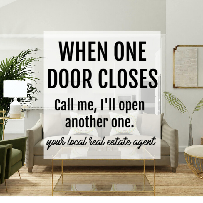 Realtor Saying Template PosterMyWall