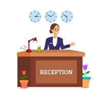Customizable Design Templates For Receptionist PosterMyWall