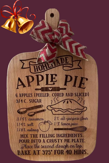 recipe poster template