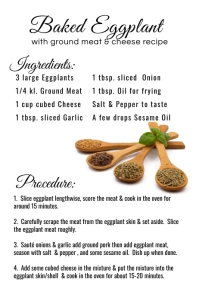 Recipe template Poster