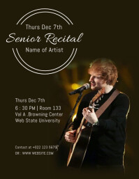 recite flyer design Template | PosterMyWall