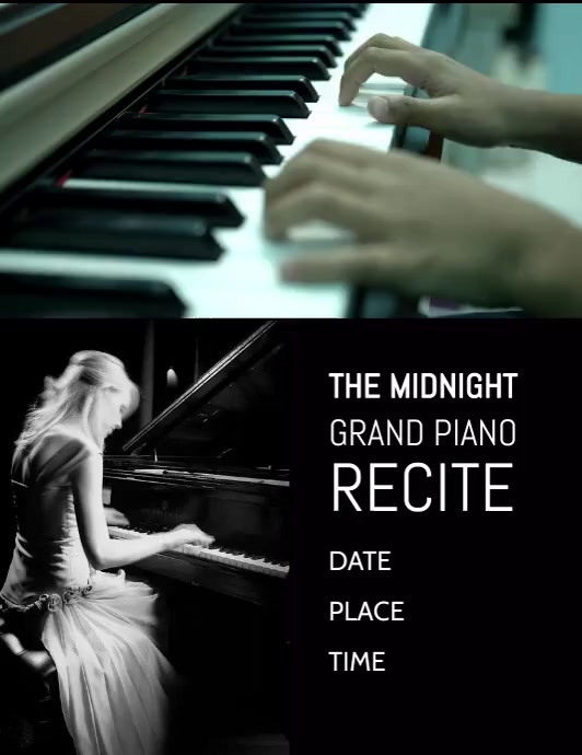 recite flyer design Template | PosterMyWall