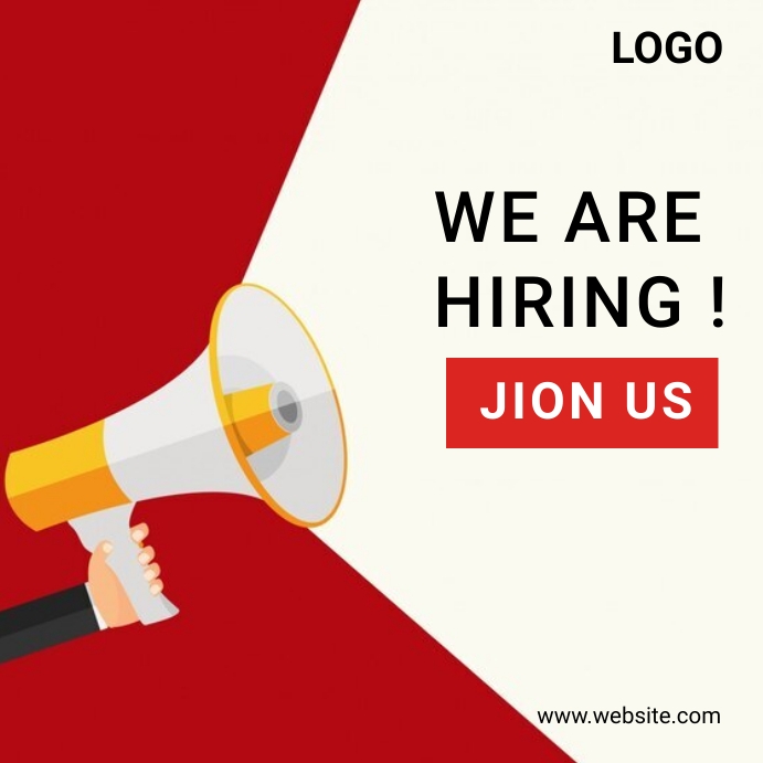Recruiting post Iphosti le-Instagram template