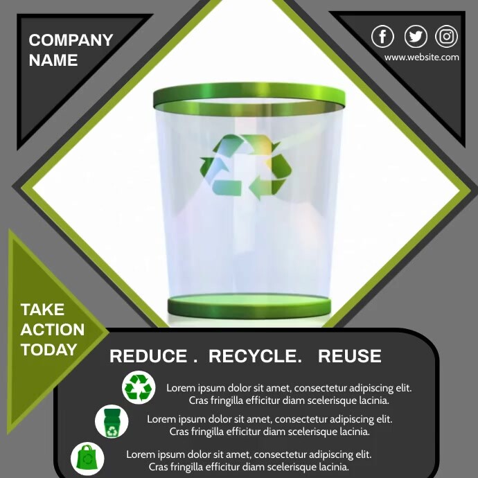 Repackaging Ad Plantilla de Anuncio de Video Reciclado | PosterMyWall