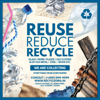 Recycle Waste Collection Template Instagram Plasing
