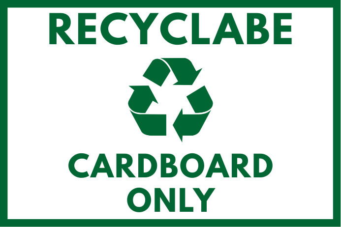 Modèle Recycle Waste Separation Sign | PosterMyWall