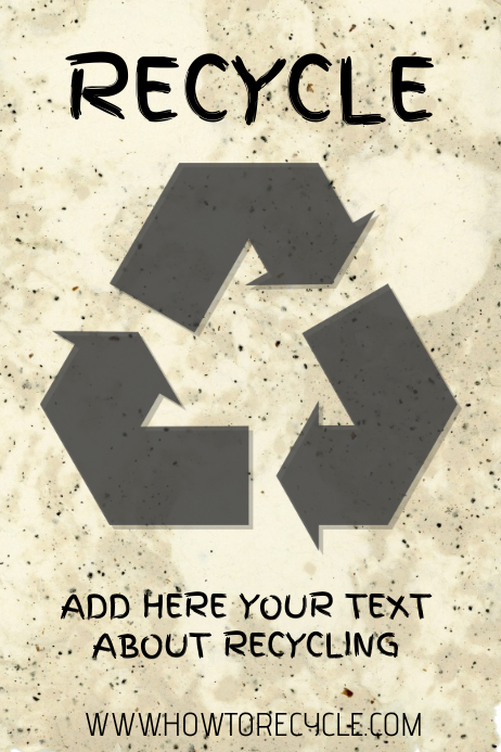 Recycling recycle poster template | PosterMyWall
