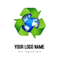 Recycling Sustainability Business Food Environmentally Friendly Logo template