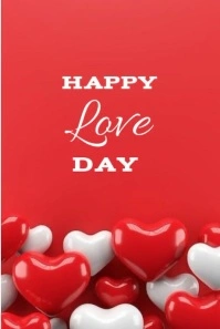 Red 3d Customizable Valentine Day Design  Pinterest Graphic template