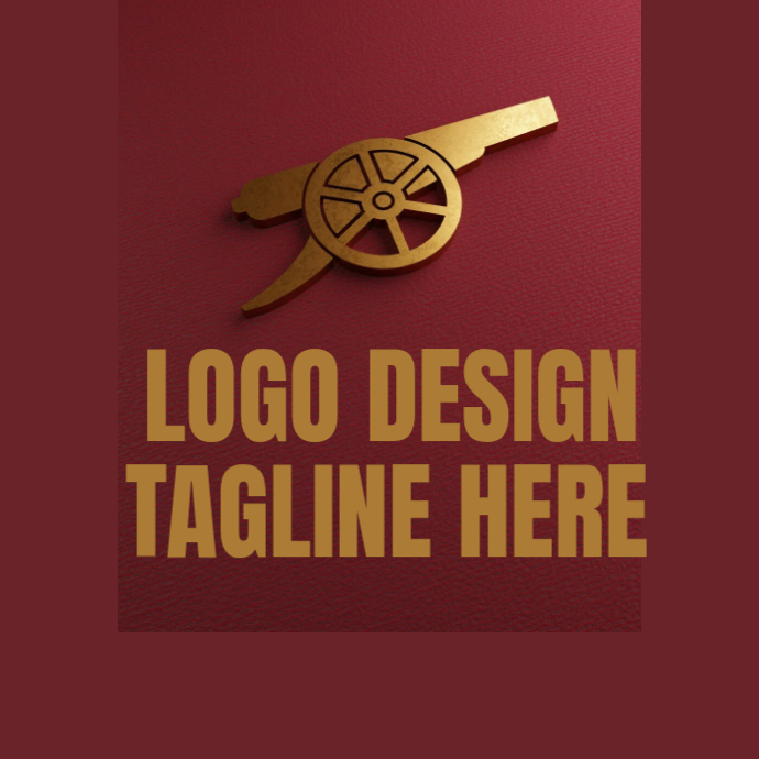 Red 3d Logo Design Logo Logos Template | PosterMyWall