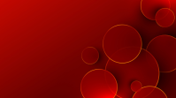 Rød Abstract Red Circles Affichage numérique Template