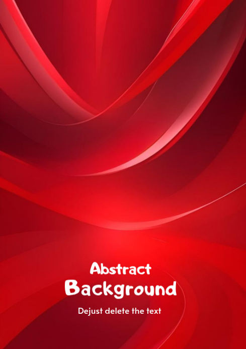 Plantilla de Red Abstract Background A4 | PosterMyWall
