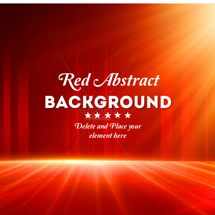 Red Abstract Background Template | PosterMyWall