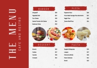 FOOD MENU A5 TEMPLATE.C | PosterMyWall