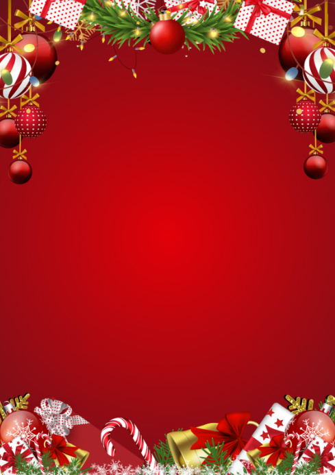 Plantilla de Red and White Modern Merry Christmas background | PosterMyWall