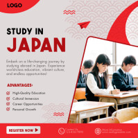 Study in Japan Template | PosterMyWall