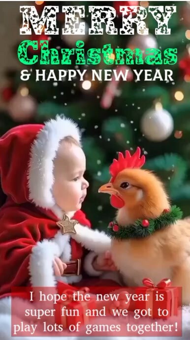 Red and White Professional Merry Christmas Video Design Instagram Reel ...