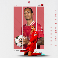 Blanco Football Player Profile Pos Instagram Template