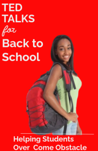 Red Back to School Half Page Wide Halv side bred template