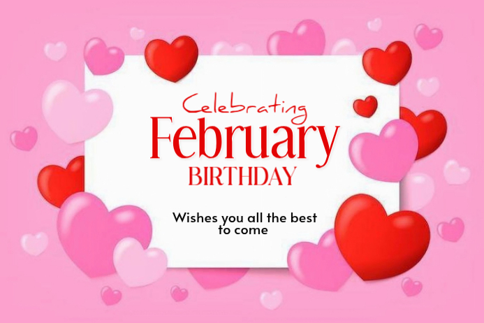 Red Birthday Celebration Label Template | PosterMyWall