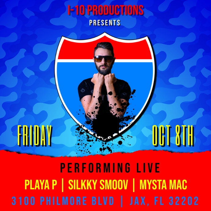 red white blue so cal flyer