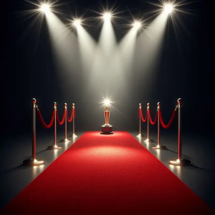 Red carpet design Template | PosterMyWall