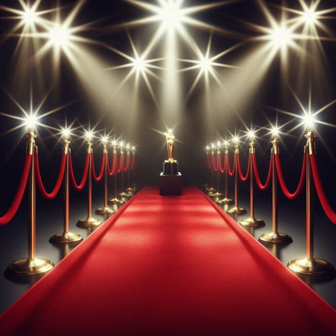 Red carpet design Template | PosterMyWall