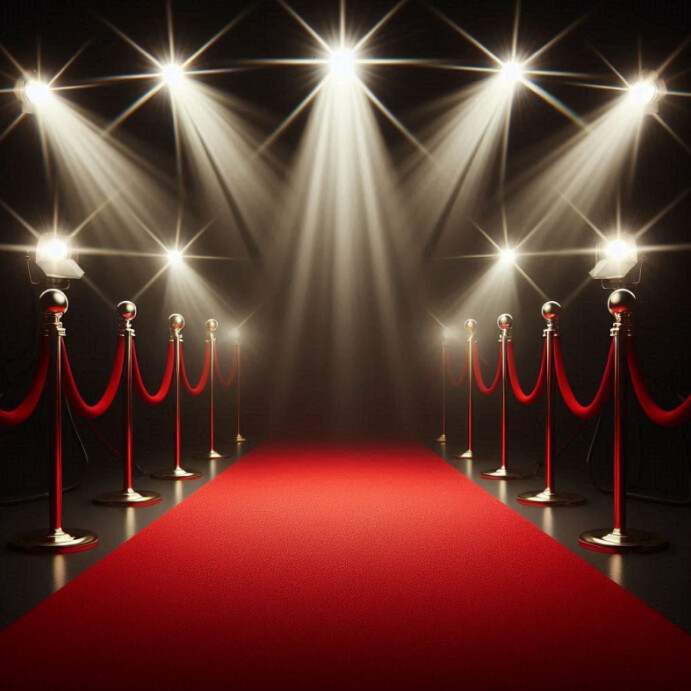 Red carpet design Template | PosterMyWall