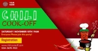 Red Chili Cook Off Video Facebook Event Cover template