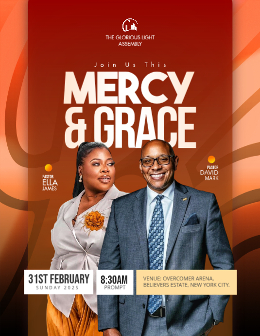 Copy of Red Church Event Flyer | PosterMyWall